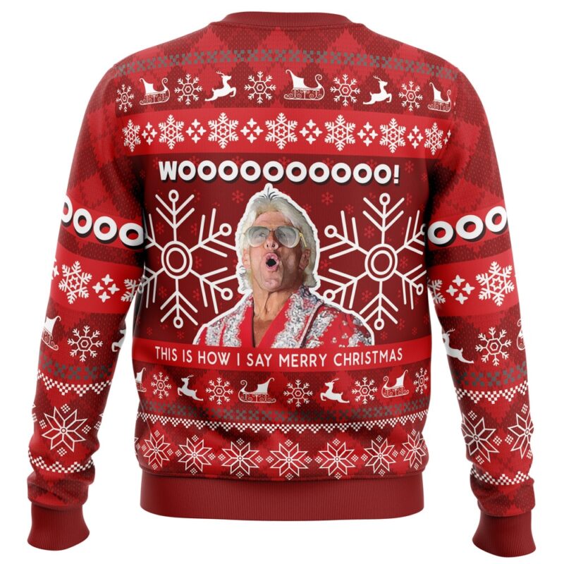 Christmas Flair Pro Wrestling Ugly Christmas Sweater - Image 2