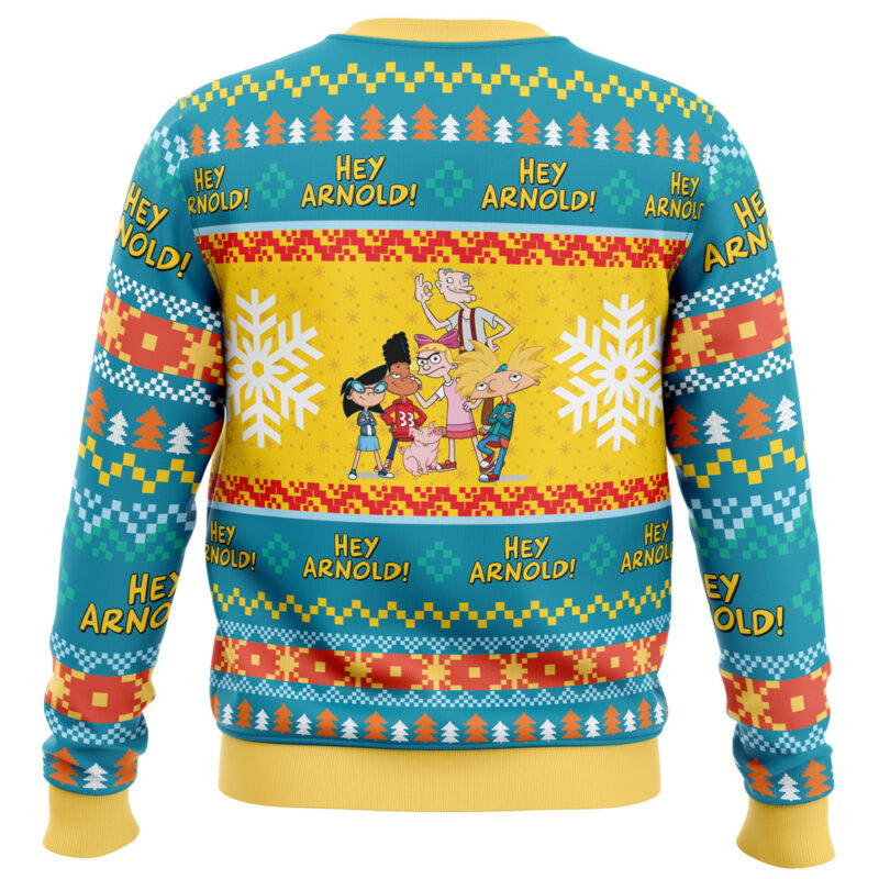 Christmas Hey Arnold! Nickelodeon Ugly Christmas Sweater - Image 2