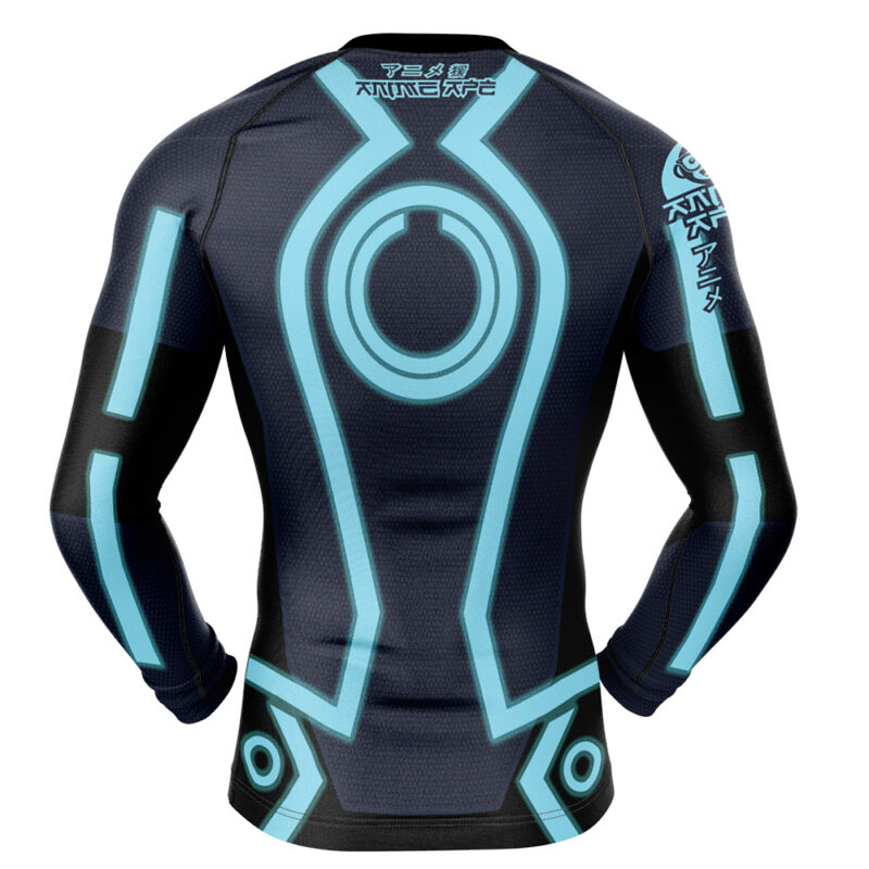 Legacy Uniform Tron Long Sleeve Rash Guard Compression Shirt - Image 2