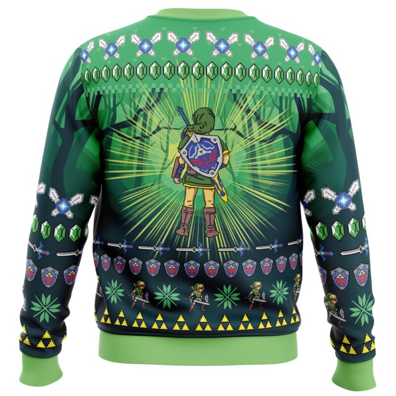 Link Zelda Ugly Christmas Sweater - Image 2