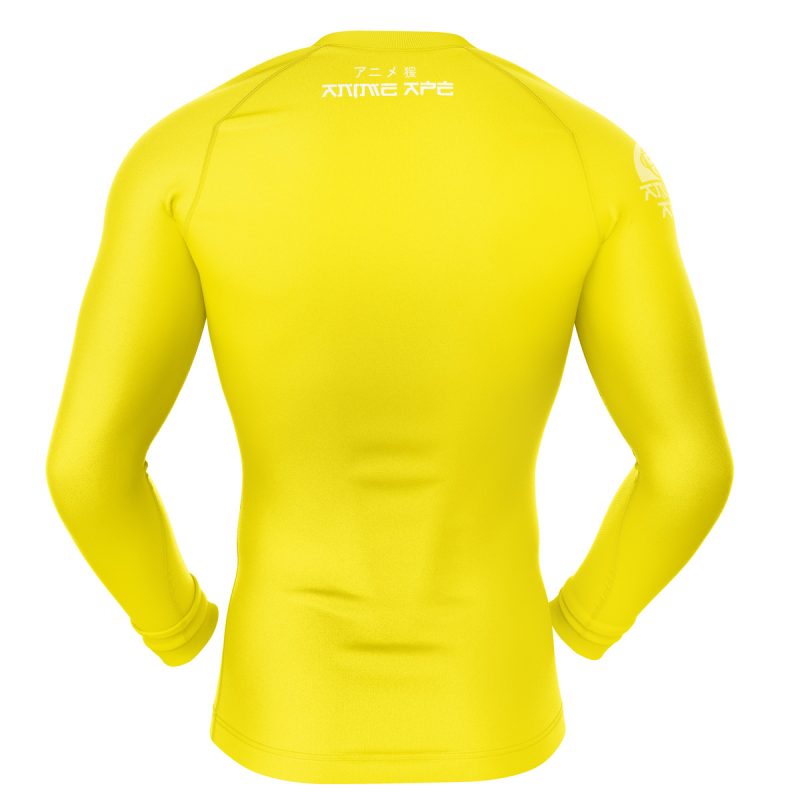 Pikachu Pokemon Long Sleeve Rash Guard Compression Shirt - Image 2