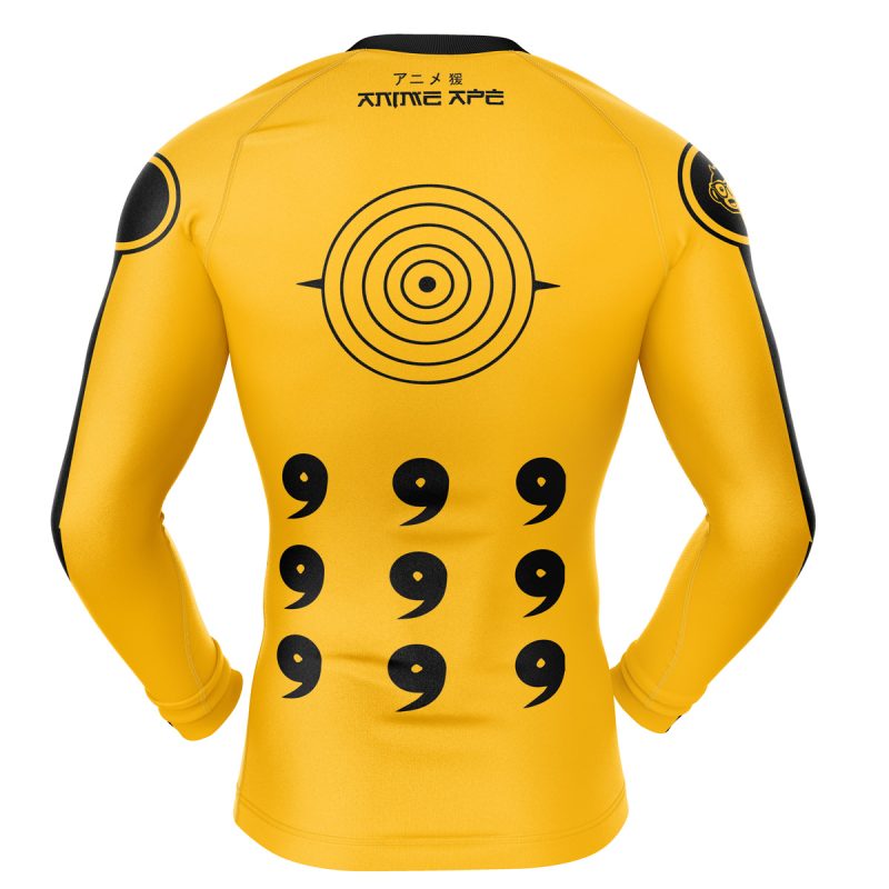 Sage of Six Path Shippuden Long Sleeve Rash Guard Compression Shirt - Image 2