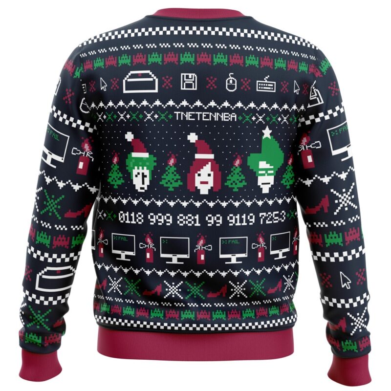 The X-Mas Crowd IT Crowd Ugly Christmas Sweater - Image 2