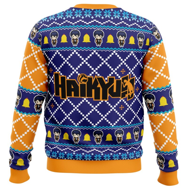 Santa Tobio Haikyuu Ugly Christmas Sweater - Image 2