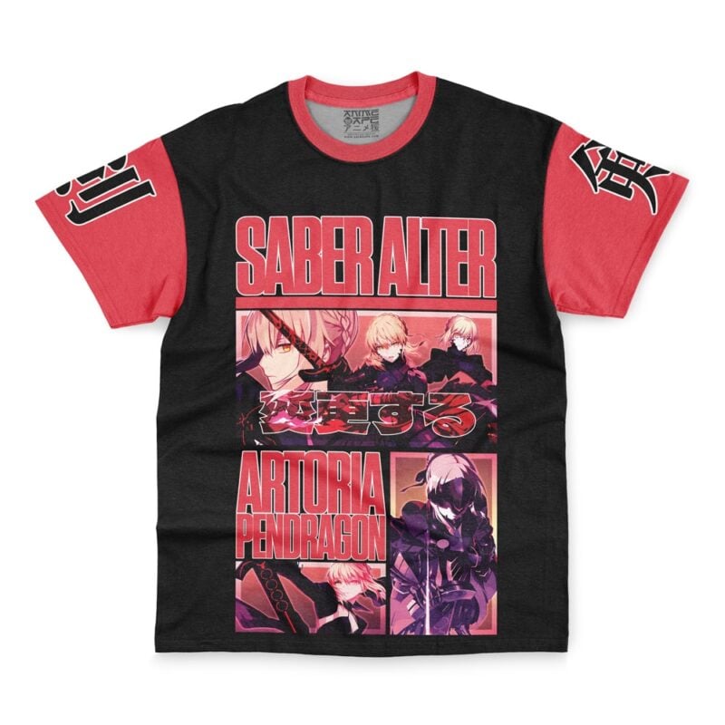 Saber Alter Fate Stay Night Heaven's Feel Streetwear T-Shirt - Image 2