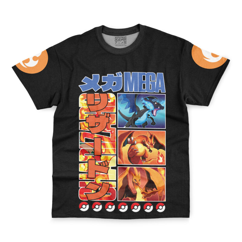 Charizard Pokemon Streetwear T-Shirt - Image 2