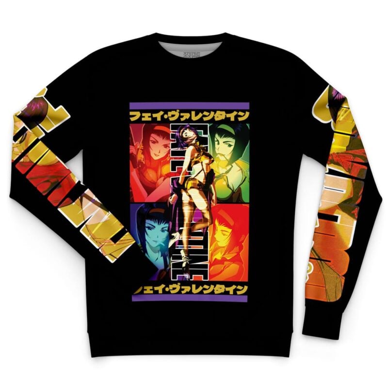 Faye Valentine Cowboy Bebop Streetwear Sweatshirt - Image 4
