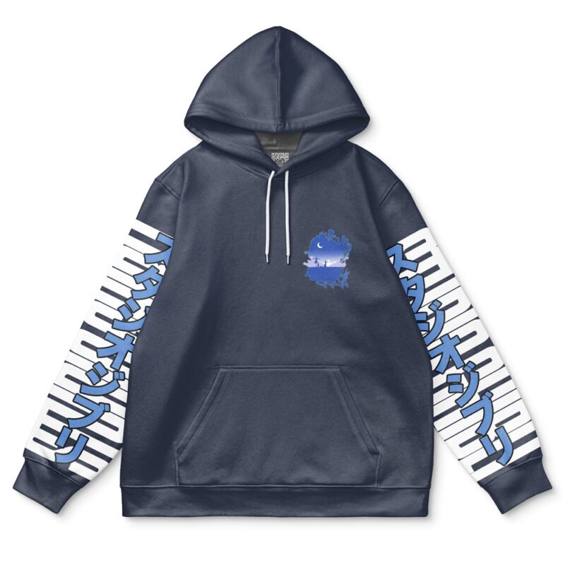 Howl’s Moving Castle Studio Ghibli Streetwear Hoodie - Image 2