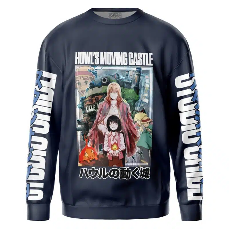 Howl’s Moving Castle Studio Ghibli Streetwear Sweatshirt