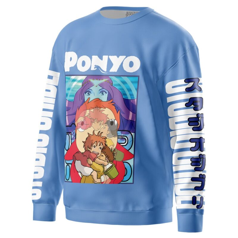 Ponyo Studio Ghibli Streetwear Sweatshirt - Image 2