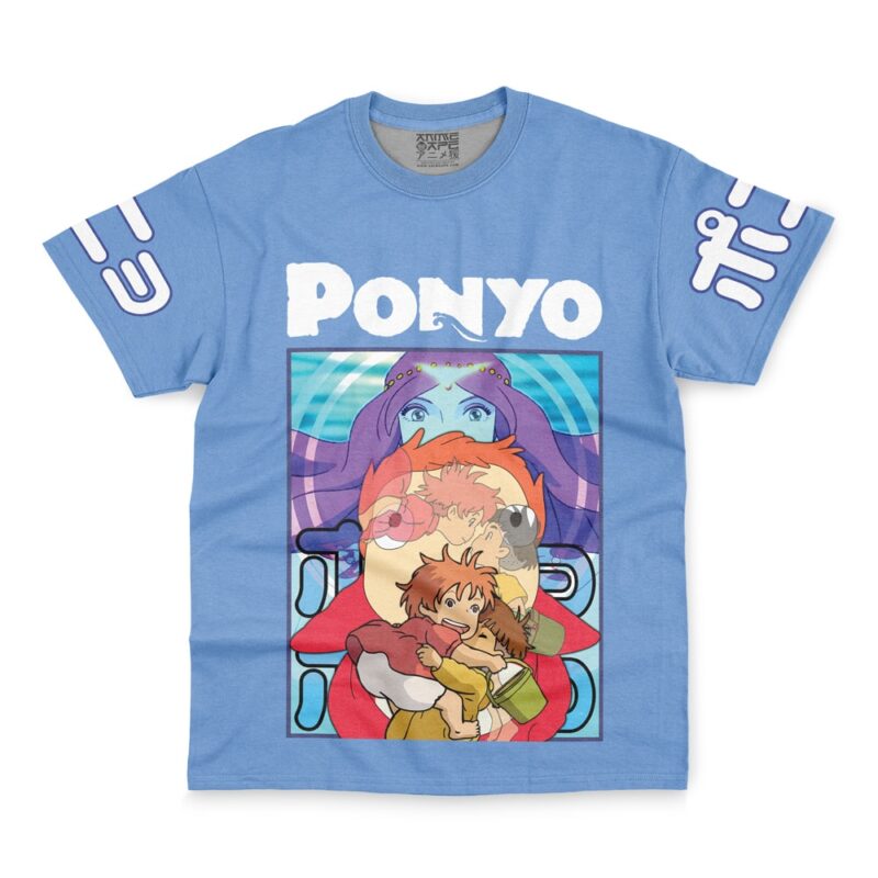 Ponyo Studio Ghibli Streetwear T-Shirt - Image 2
