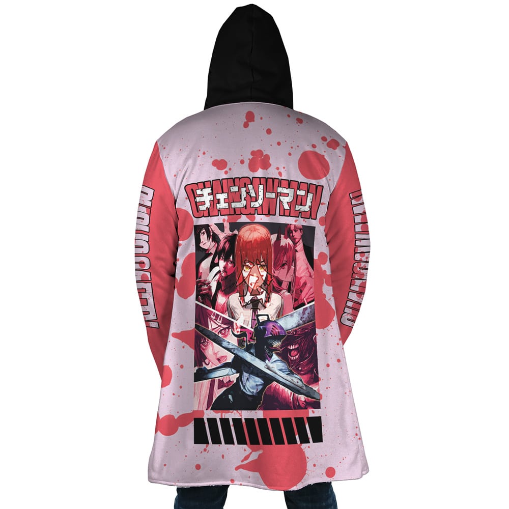 Public Safety Chainsaw Man Streetwear Dream Cloak Coat - Anime Ape