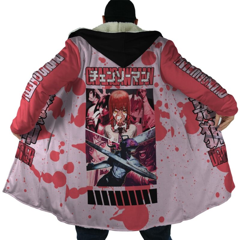 Public Safety Chainsaw Man Streetwear Dream Cloak Coat - Image 2