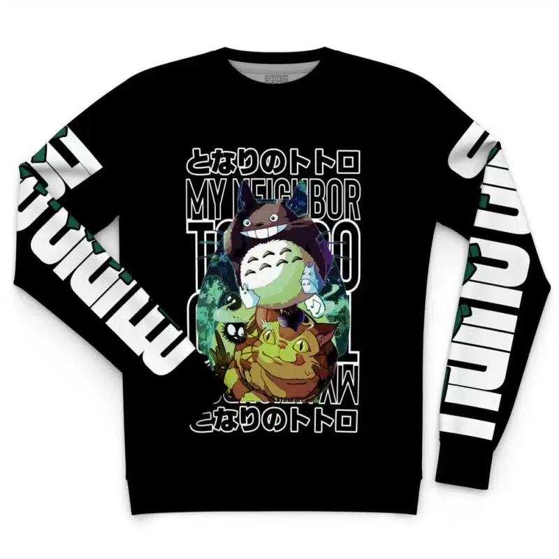 My Neighbor Totoro Studio Ghibli Streetwear Sweatshirt - Image 4