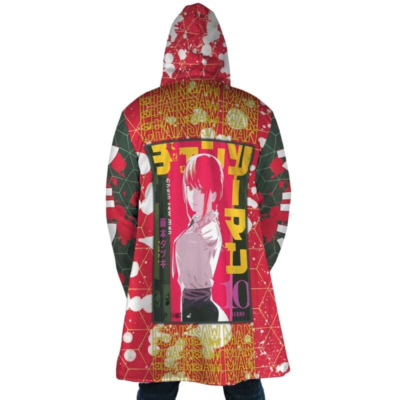 Volume 10 Makima Chainsaw Man Dream Cloak Coat - Image 4