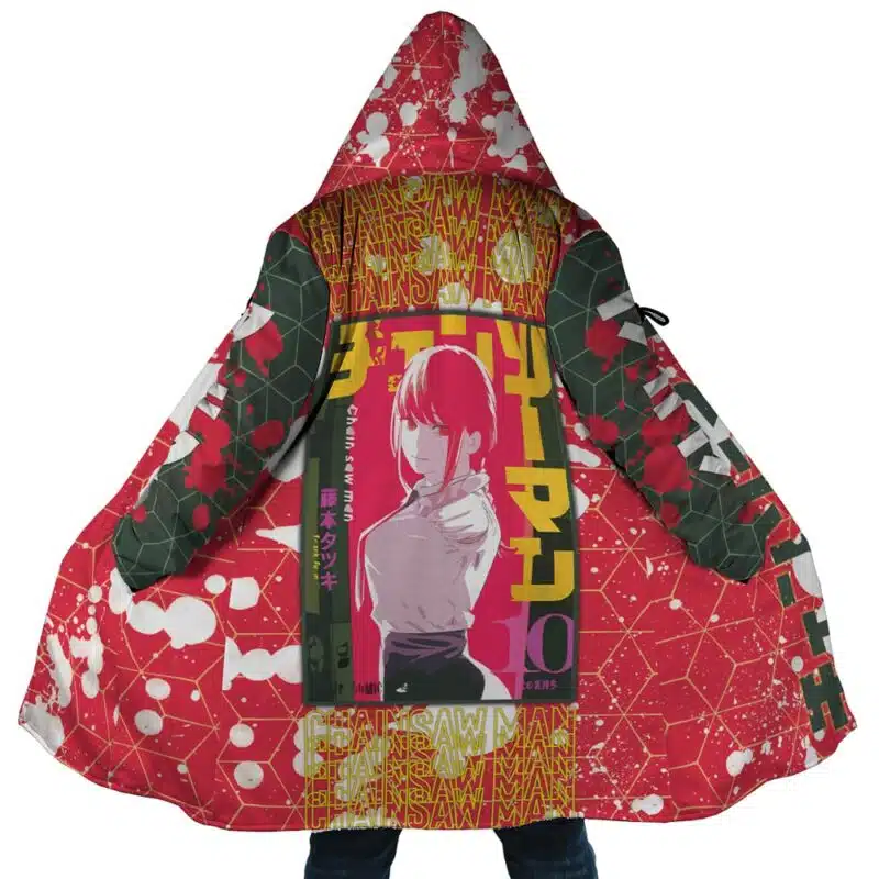 Volume 10 Makima Chainsaw Man Dream Cloak Coat