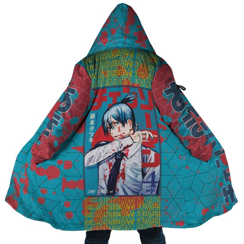 Volume 4 Aki Chainsaw Man Dream Cloak Coat
