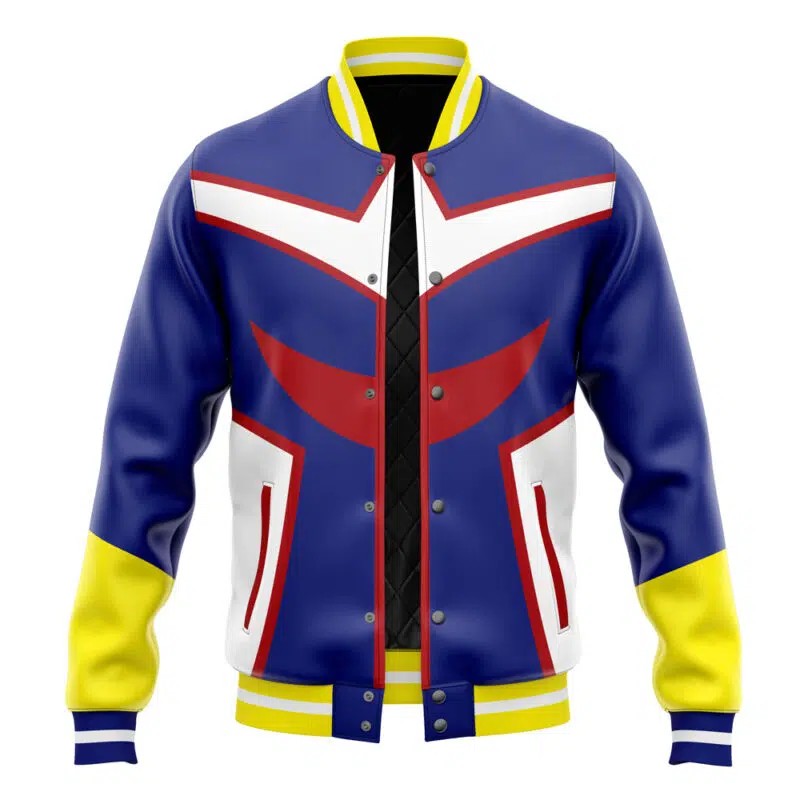 All Might My Hero Academia Varsity Jacket