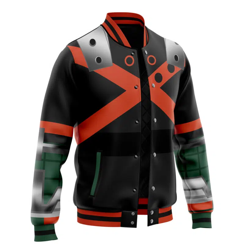 Bakugo My Hero Academia Varsity Jacket - Image 2