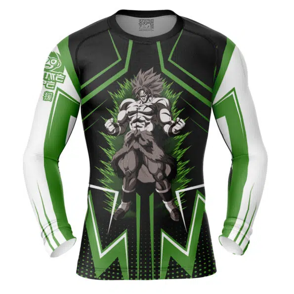 Broly Dragon Ball Z Long Sleeve Rash Guard Compression