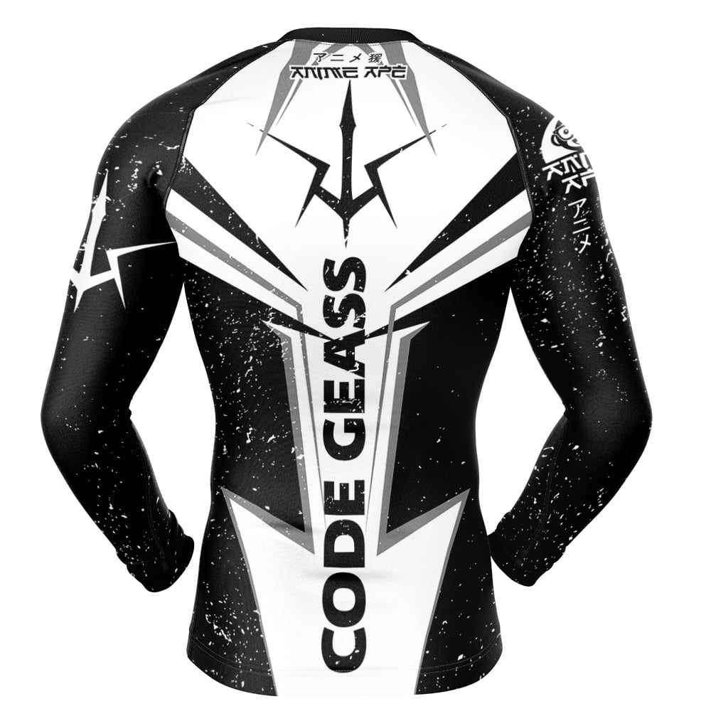 Code Geass Long Sleeve Rash Guard Compression Shirt | Anime Ape
