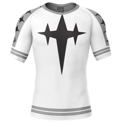Kill la Kill Three Star Goku Uniform Short Sleeve Rash Guard Compression Shirt