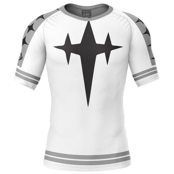 Kill la Kill Three Star Goku Uniform Short Sleeve Rash Guard Compression Shirt