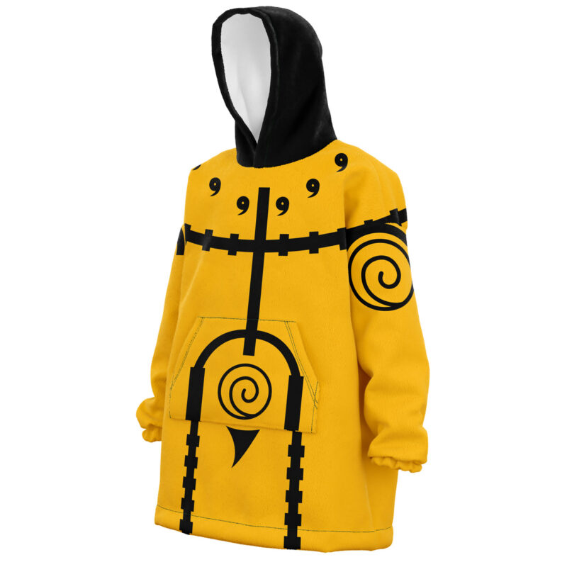 Nine-Tails Chakra Mode Snug Oversized Blanket Hoodie - Image 2