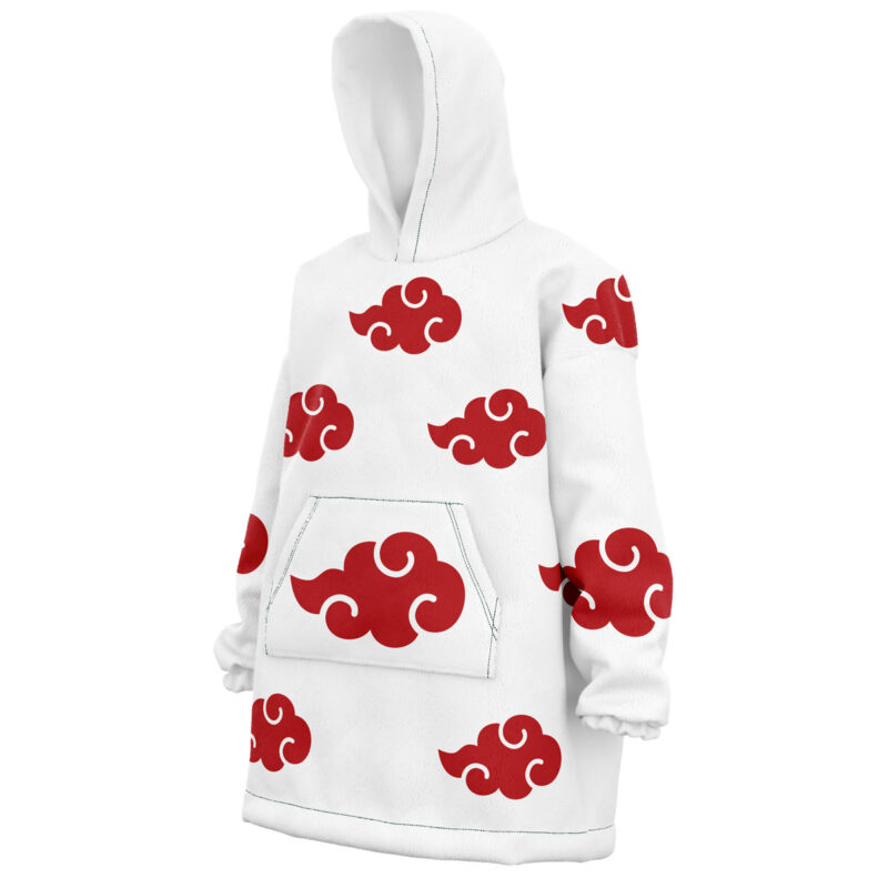 Akatsuki White  Snug Oversized Blanket Hoodie - Image 2