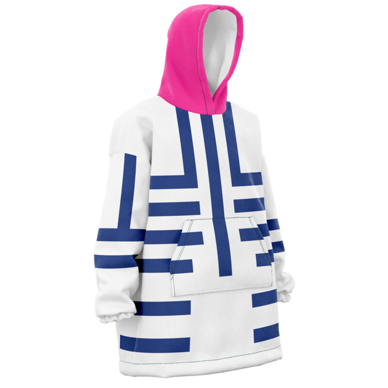 Akaza Demon Slayer Snug Oversized Blanket Hoodie - Image 5