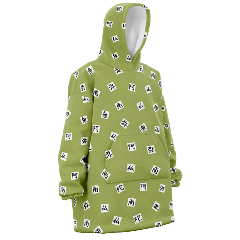 Gyomei Himejima Demon Slayer Snug Oversized Blanket Hoodie - Image 2