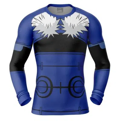 Tobirama Senju Shippuden Long Sleeve Rash Guard Compression
