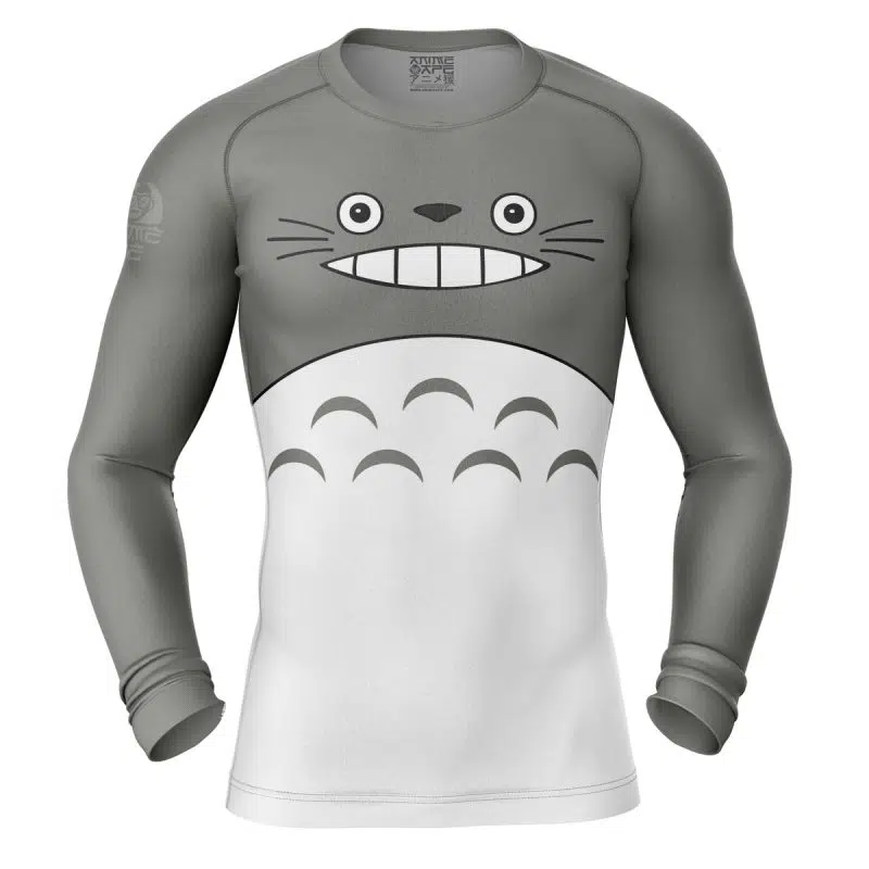 My Neighbor Totoro Long Sleeve Rash Guard Compression