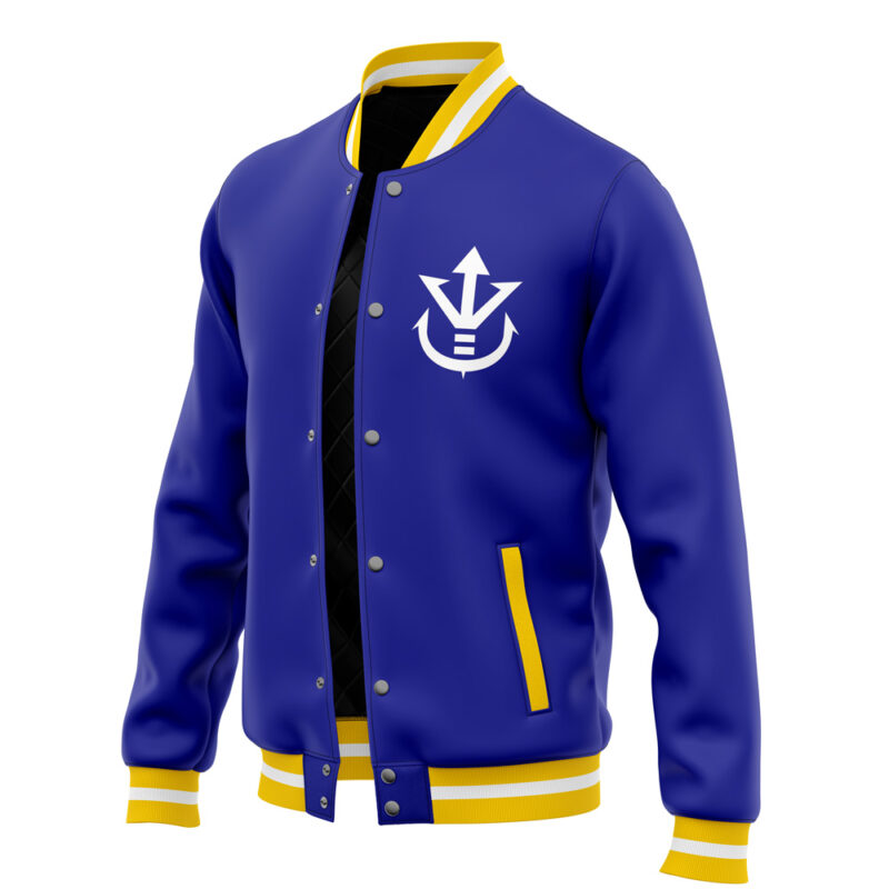 Vegeta V1 Dragon Ball Z Varsity Jacket - Image 3