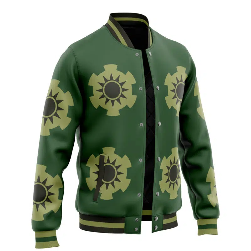 Zoro Wano One Piece Varsity Jacket - Image 2