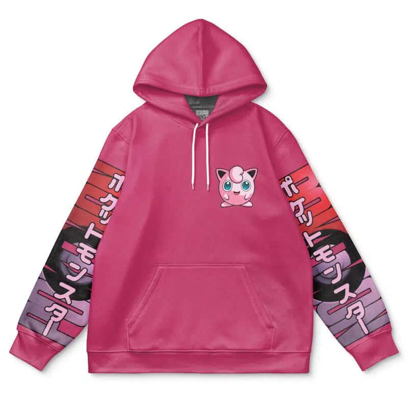 Jigglypuff Pokemon Streetwear Hoodie - Image 2