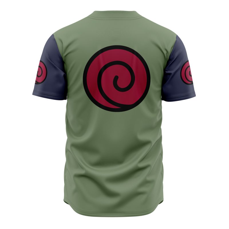 Konohagakure Jonin Uniform Shippuden No Piping Baseball Jersey - Image 2