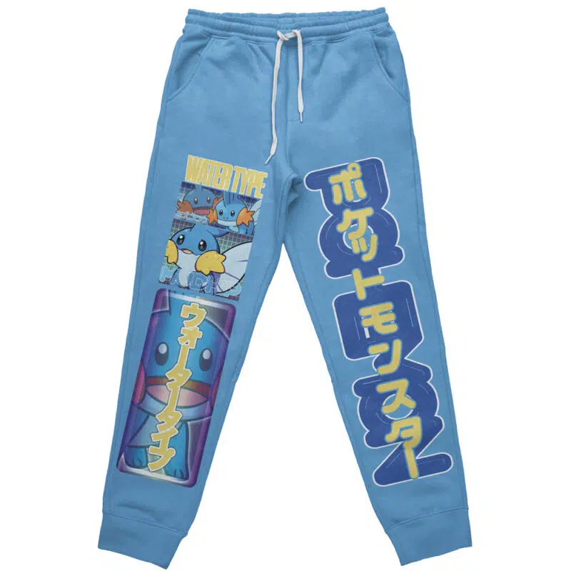 Mudkip Pokemon Streetwear Sweatpants
