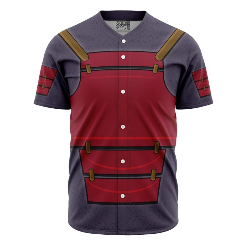 Uchiha Madara Shippuden No Piping Baseball Jersey