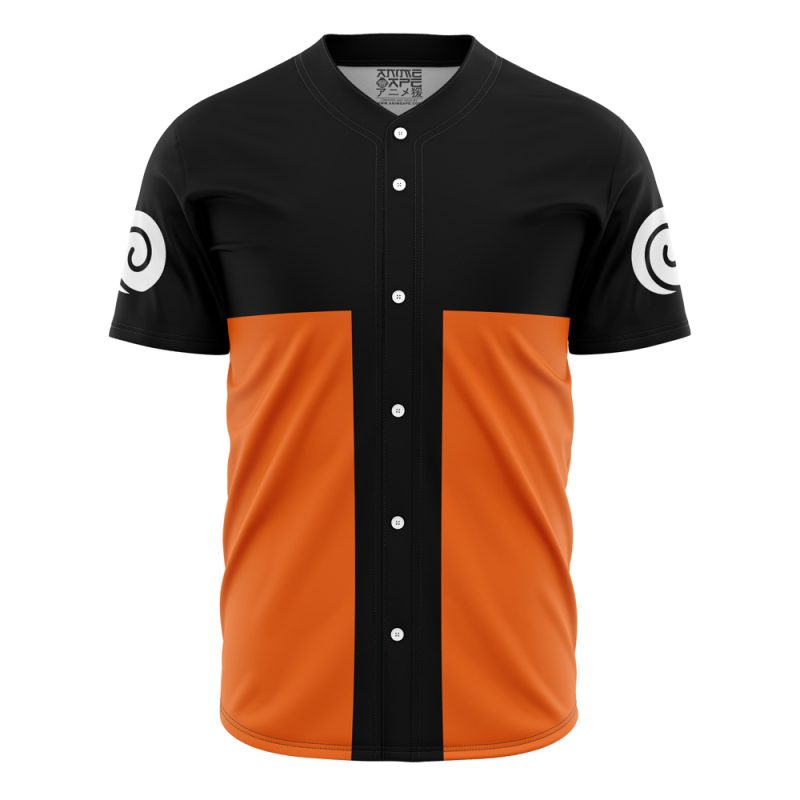 Uzumaki V2 Shippuden No Piping Baseball Jersey