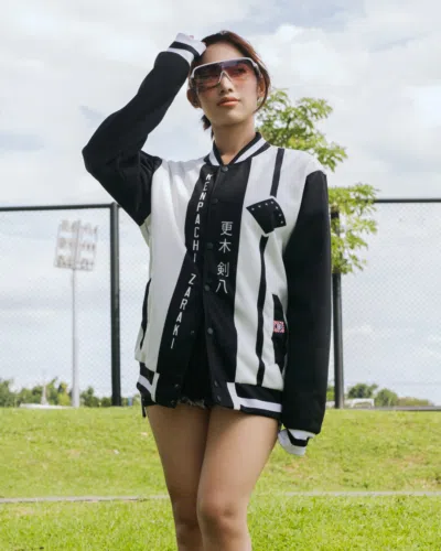 Kenpachi Zaraki Bleach Varsity Jacket