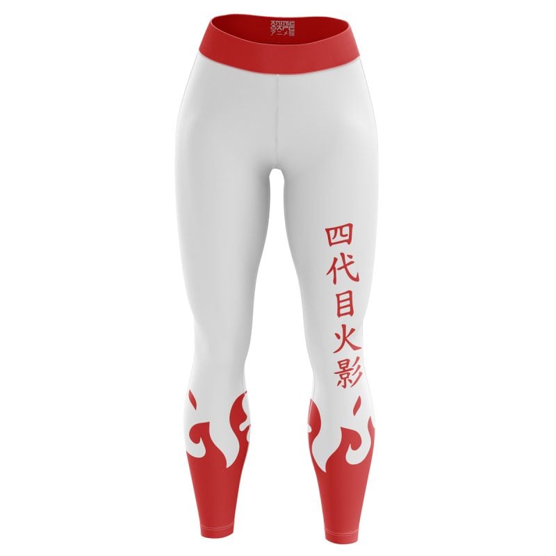 4th Hokage Naruto Custom Unisex Leggings Spats Training Tights