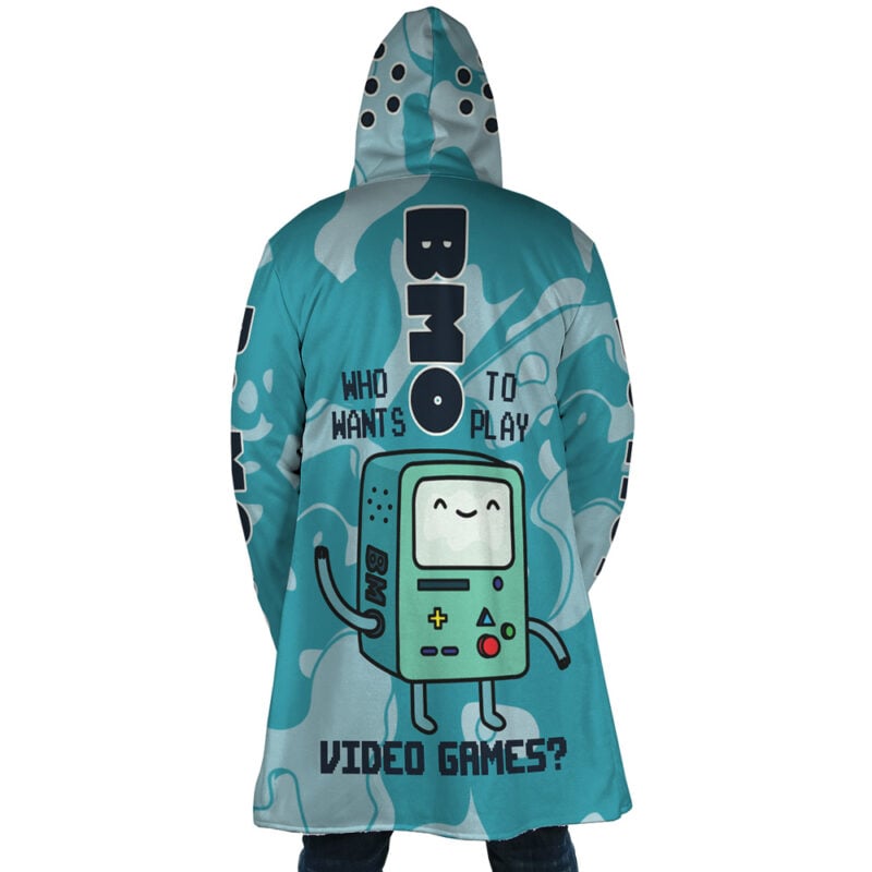 Trippy BMO Adventure Time Dream Cloak Coat - Image 5