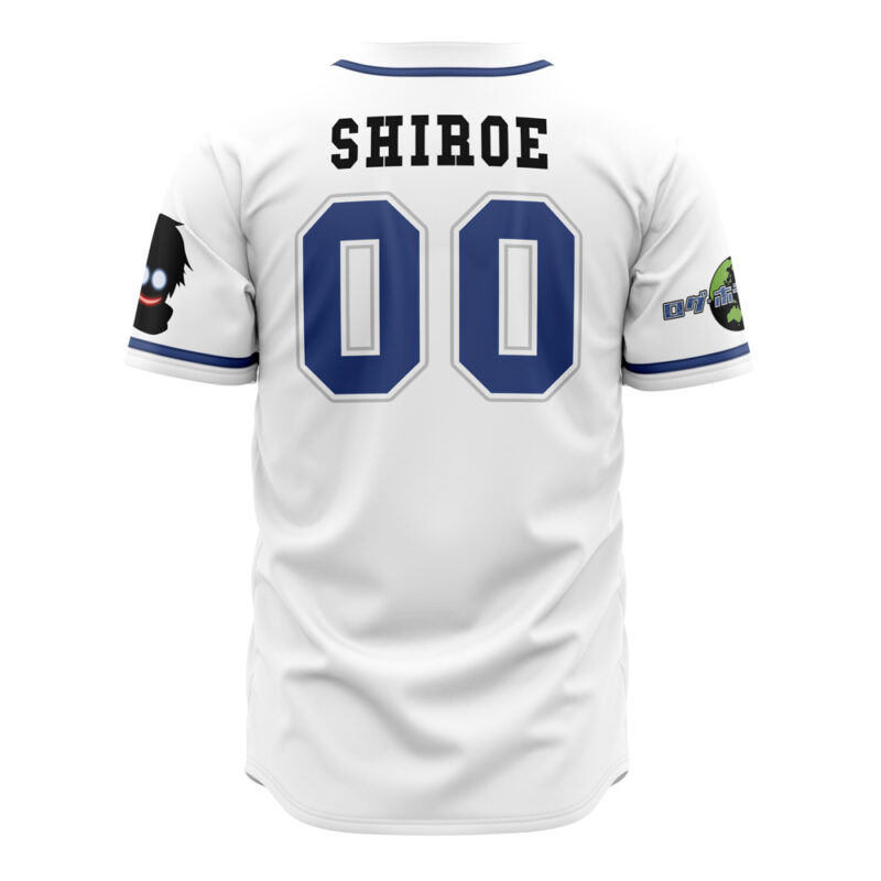 Shiroe Black Heart Glasses Log Horizon Baseball Jersey - Image 2