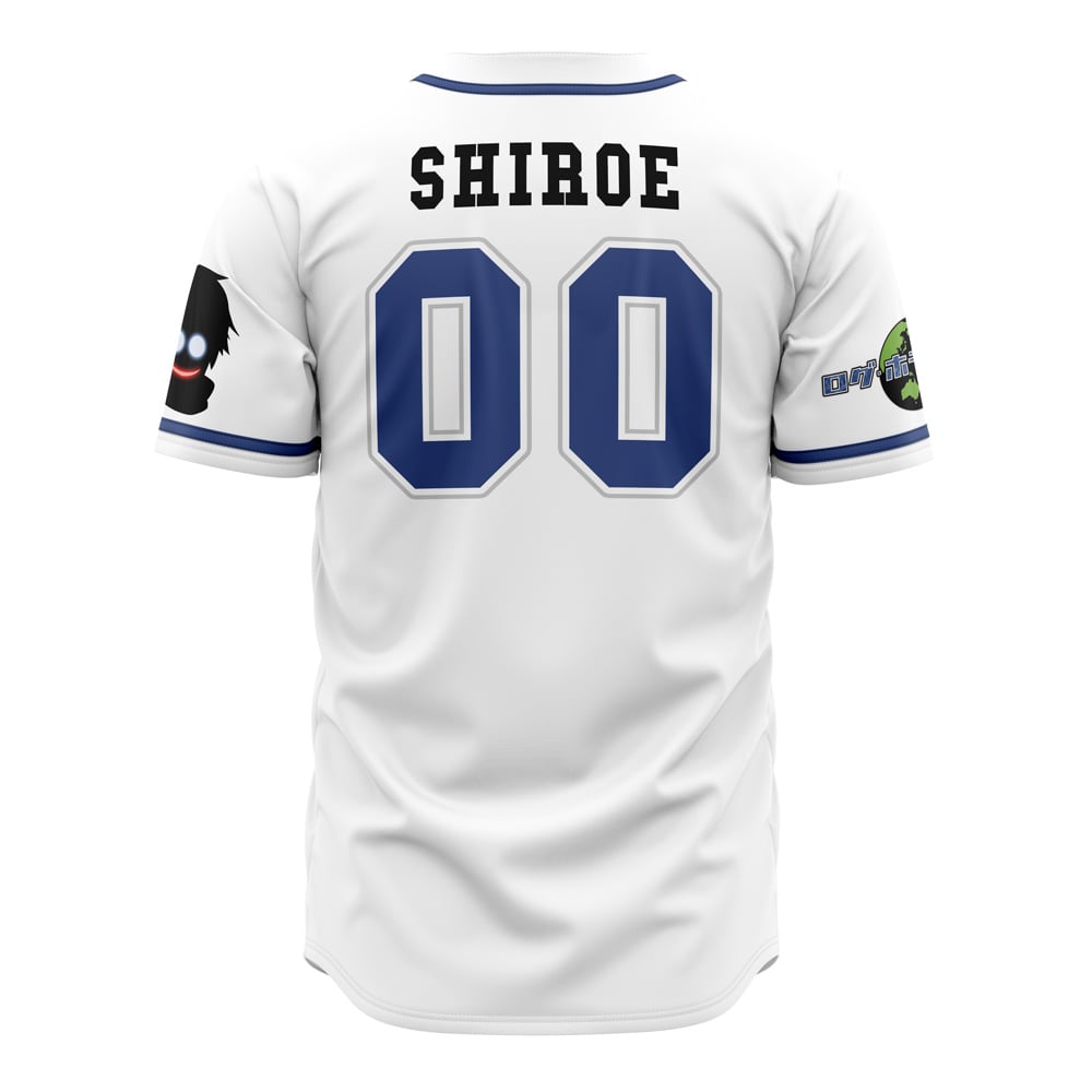 Shiroe Black Heart Glasses Log Horizon Baseball Jersey - Image 2