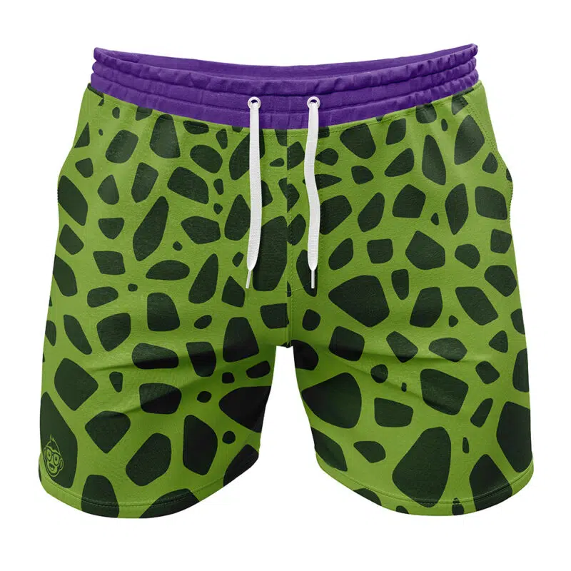 Cell Dragon Ball Z Gym Shorts