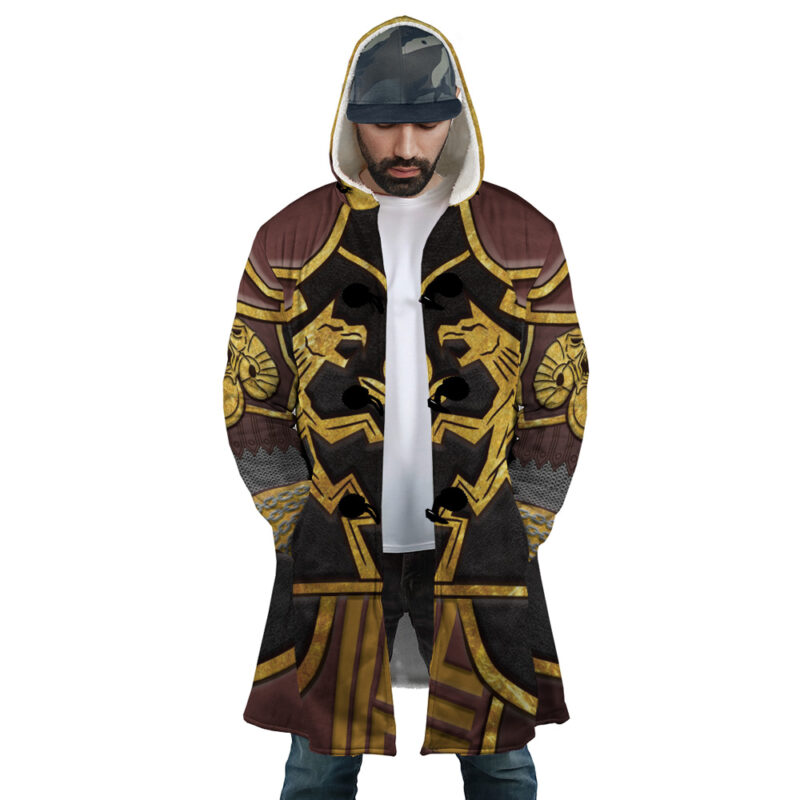 Kratos Ares Armor God of War Dream Cloak Coat - Image 2