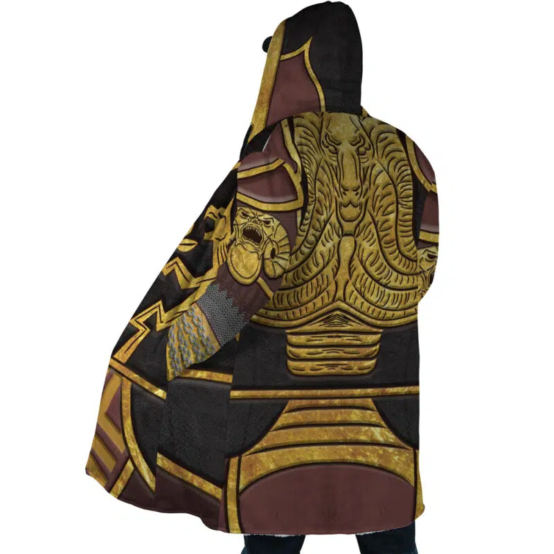 Kratos Ares Armor God of War Dream Cloak Coat - Image 4