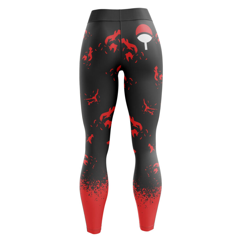 Uchiha Symbol Itachi Shippuden  Leggings  - Image 4