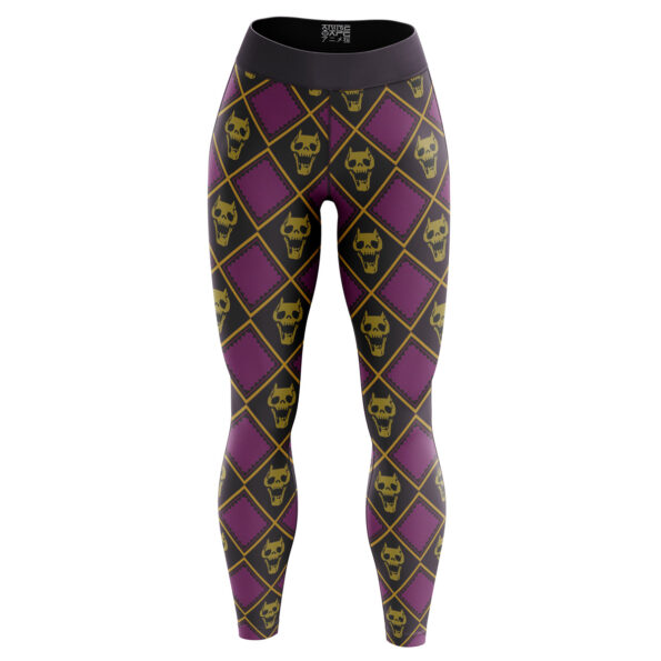 Kira Killer Queen Jojo's Bizarre Adventure Custom Unisex Leggings Spats Training Tights